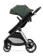 LORELLI Carucior 3 in 1 pentru copii Aspen Verde reversibil suspensii cadru din aluminiu geanta greutate suportata 22 kg