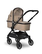 LORELLI Carucior 3 in 1 pentru copii Reya Maro cu maner reversibil cadru din aluminiu suspensii maner pentru transport greutate admisa 22 kg