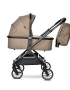 LORELLI Carucior 3 in 1 pentru copii Reya Maro cu maner reversibil cadru din aluminiu suspensii maner pentru transport greutate admisa 22 kg