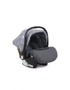 LORELLI Carucior 3 in 1 Sena cos auto inclus cadru din aluminiu Grey Squared