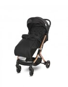 LORELLI Carucior Fiorano cu husa de picioare inclusa si maner de transport tip troller Black