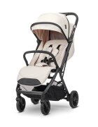 LORELLI Carucior pentru copii Calista Beige pliere automata cadru din aluminiu spatar reglabil 3 pozitii copertina extensibila 0-48 luni pana la 22 kg