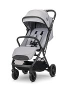 LORELLI Carucior pentru copii Calista Grey pliere automata cadru din aluminiu spatar reglabil 3 pozitii copertina extensibila 0-48 luni pana la 22 kg