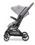 LORELLI Carucior pentru copii Makaya Grey cu scaun rotativ 360 grade cadru din aluminiu suspensii greutate suportata 22 kg