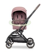 LORELLI Carucior pentru copii Makaya Pink cu scaun rotativ 360 grade cadru din aluminiu greutate admisa 22 kg