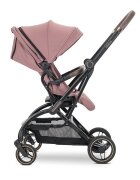 LORELLI Carucior pentru copii Makaya Pink cu scaun rotativ 360 grade cadru din aluminiu greutate admisa 22 kg