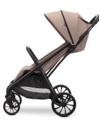LORELLI Carucior pentru copii Nuvella Beige pliere cu o mana spatar reglabil copertina extensibila 0-48 luni pana la 22 kg
