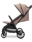 LORELLI Carucior pentru copii Nuvella Beige pliere cu o mana spatar reglabil copertina extensibila 0-48 luni pana la 22 kg