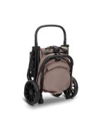LORELLI Carucior pentru copii Nuvella Beige pliere cu o mana spatar reglabil copertina extensibila 0-48 luni pana la 22 kg