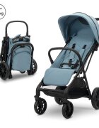 LORELLI Carucior pentru copii Nuvella Blue pliere cu o mana spatar reglabil copertina extensibila 0-48 luni pana la 22 kg