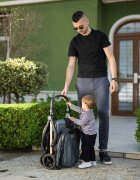 LORELLI Carucior pentru nou-nascut autofold Loret ultra-light pana la 22 kg Grey Jasper