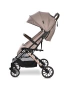 LORELLI Carucior pentru nou-nascut Ribera tip troler dimensiuni compatibile avion Beige Warm