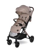 LORELLI Carucior pentru nou-nascut Ribera tip troler dimensiuni compatibile avion Beige Warm