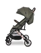 LORELLI Carucior pentru nou-nascut Ribera tip troler dimensiuni compatibile avion Green Aspen