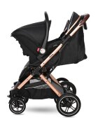 LORELLI Carucior pentru nou-nascut Storm pana la 22 kg cadru aluminiu Luxe Black