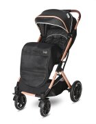 LORELLI Carucior pentru nou-nascut Storm pana la 22 kg cadru aluminiu Luxe Black