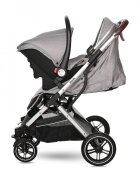 LORELLI Carucior pentru nou-nascut Storm pana la 22 kg cadru aluminiu Opaline Grey