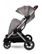 LORELLI Carucior pentru nou-nascut Storm pana la 22 kg cadru aluminiu Opaline Grey
