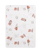 LORELLI Cearceaf bumbac ranforce 100 x 150 cm Bears Pillows Beige