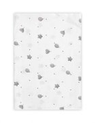 LORELLI Cearceaf bumbac ranforce 100 x 150 cm Train Grey