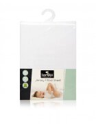 LORELLI Cearceaf Jersey 120x60 cm white