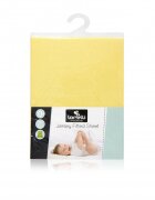 LORELLI Cearceaf Jersey 120x60 cm yellow