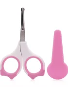 LORELLI Forfecuta de unghii pentru bebelusi cu suport de protectie 0 luni+ Blush Pink
