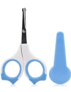 LORELLI Forfecuta de unghii pentru bebelusi cu suport de protectie 0 luni+ Moonlight Blue