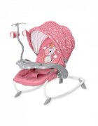 LORELLI Fotoliu balansoar Dream Time Rose Velvet Unicorn