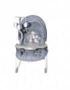 LORELLI Fotoliu balansoar Dream Time Silver Blue Rabbits