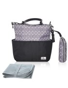 LORELLI Geanta accesorii bebelusi compartimentata Laura Black