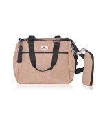 LORELLI Geanta accesorii bebelusi compartimentata Maya Beige