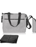 LORELLI Geanta accesorii bebelusi compartimentata Maya Grey