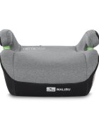 LORELLI Inaltator auto cu isofix Malibu Grey 6-12 ani 125-150 cm cu conectori pentru ghidaj