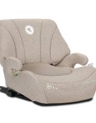 LORELLI Inaltator auto pentru copii Pyxis Beige 125-150 cm i-Size isofix booster cu spatar detasabil 6-12 ani