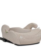 LORELLI Inaltator auto pentru copii Pyxis Beige 125-150 cm i-Size isofix booster cu spatar detasabil 6-12 ani