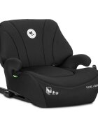 LORELLI Inaltator auto pentru copii Pyxis Black 125-150 cm i-Size isofix booster cu spatar detasabil 6-12 ani