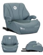LORELLI Inaltator auto pentru copii Pyxis Blue 125-150 cm i-Size isofix booster cu spatar detasabil 6-12 ani