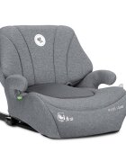 LORELLI Inaltator auto pentru copii Pyxis Grey 125-150 cm i-Size isofix booster cu spatar detasabil 6-12 ani
