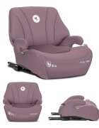 LORELLI Inaltator auto pentru copii Pyxis Pink 125-150 cm i-Size isofix booster cu spatar detasabil 6-12 ani