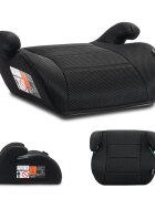 LORELLI Inaltator auto pentru copii Sol Black i-Size 125-150 cm husa detasabila si lavabila 6-12 ani