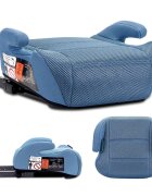 LORELLI Inaltator auto pentru copii Zen Blue i-Size cu isofix conectori pentru ghidaj 125-150 cm 6-12 ani