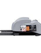 LORELLI Inaltator auto pentru copii Zen Grey i-Size cu isofix conectori pentru ghidaj 125-150 cm 6-12 ani