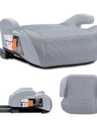 LORELLI Inaltator auto pentru copii Zen Grey i-Size cu isofix conectori pentru ghidaj 125-150 cm 6-12 ani