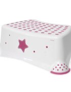 LORELLI Inaltator baie antiderapant 40.5x29x14 cm Stars Pink