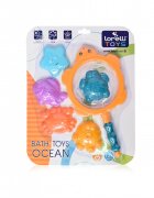 LORELLI Jucarie de baie forme marine 5 piese