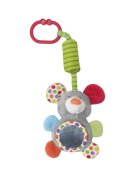 LORELLI Jucarie de plus 13 cm clopotel si oglinda 0 luni+ soricel
