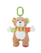 LORELLI Jucarie de plus 22 cm zornaitoare 0 luni+ ursulet