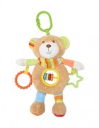LORELLI Jucarie de plus 24 cm de activitate 0 luni+ ursulet