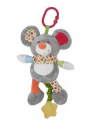 LORELLI Jucarie de plus 24 cm muzicala 0 luni+ soricel